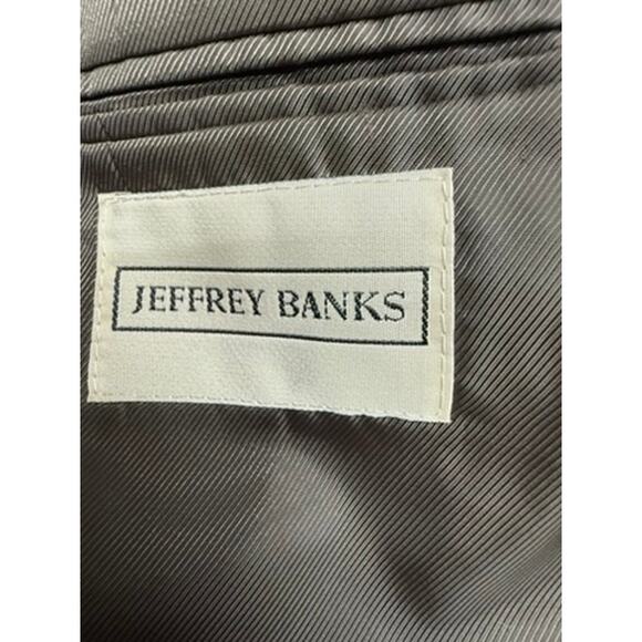 "Jeffrey Banks" Mens Blazer/Suit Jacket 100% Wool MINT!! SZ 42L Office Lawyer - Picture 6 of 10